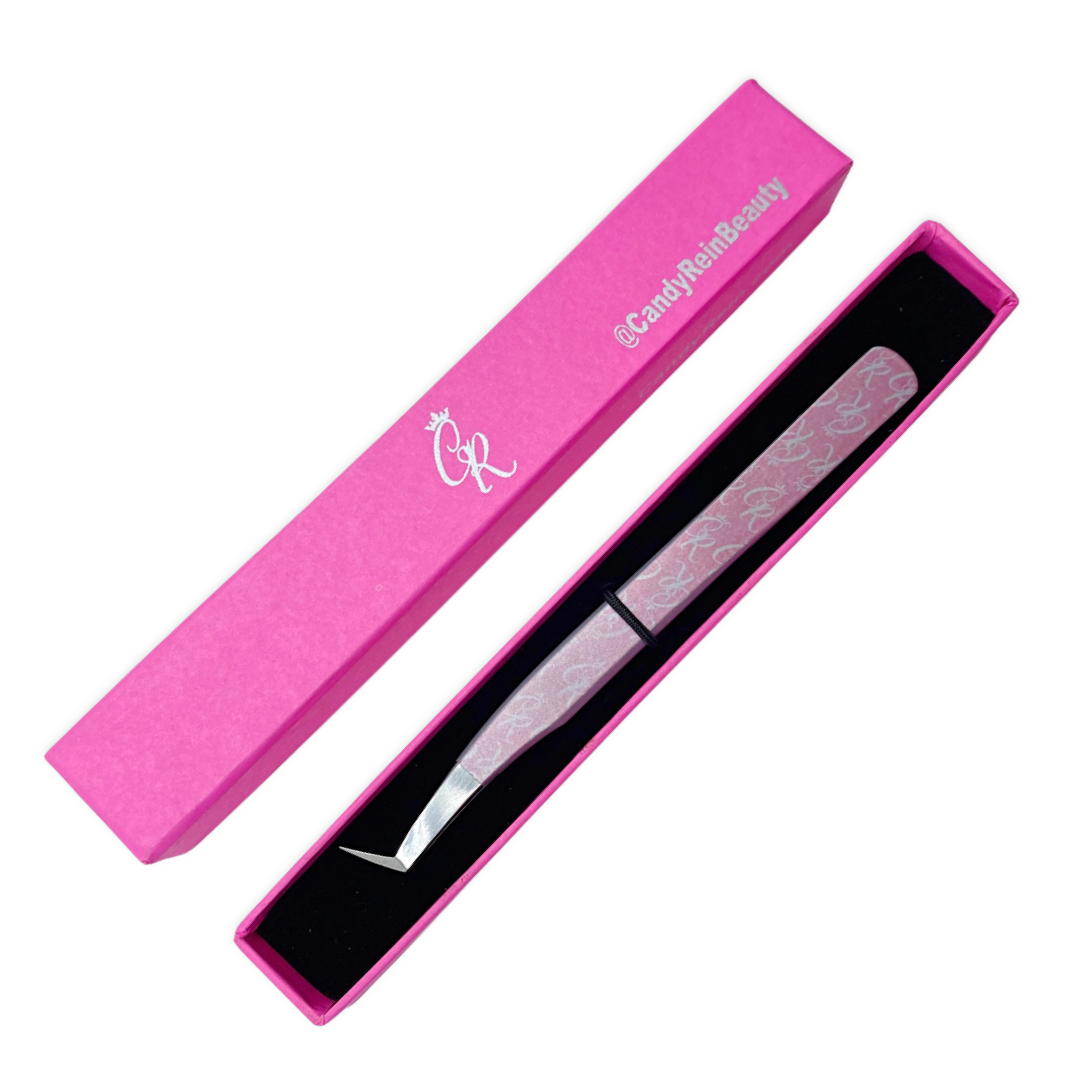 Double Sided Pink Tweezer with Silicon Head Press on Stickers, Glitter –  MakyNailSupply