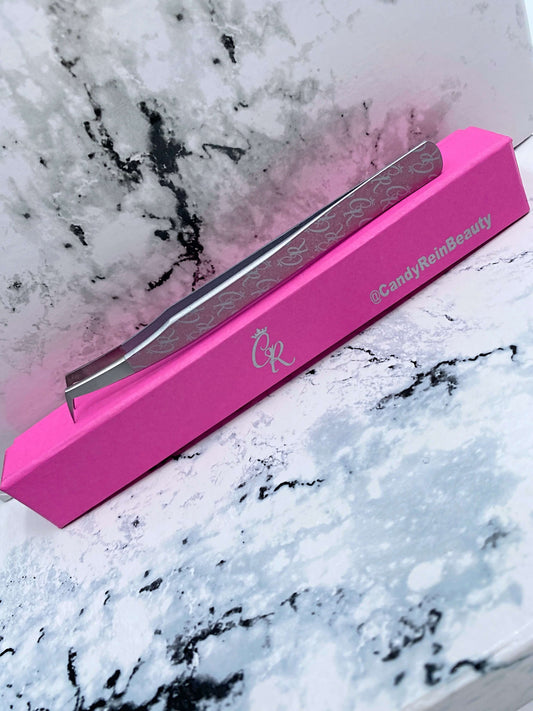 HBIC Diamond Dusted Tweezer 65°